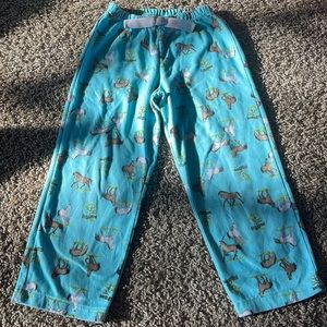 Girls Cozy Horse Pajama Pants by Carters size 5t